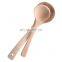 Japanese-style large beech unpainted wooden spoon household restaurant spoon wooden kitchen tool