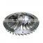 Investment casting supplier Aluminum centrifugal pump impeller parts