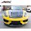 Madly 718 body kits for Porsche 718 to GT4 Style body kits Front Bumper Spoiler Hood