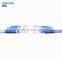 New product blue / yellow 4 pairs CCA utp cable cat5 patch cord PVC jacket patch cord cat 5