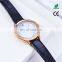 SHENGKE Women Unique Artist Design Watches K0122L Alloy Case Diamond Watch PU Leather Quartz Wristwatches jam tangan