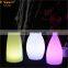 plastic lamp shade party lighting portable rechargeable led cordless restaurant 16 color table lamp glow in dark Weihnachtslampe