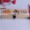 Custom shaped wooden pencil case wholesale, sanding wooden pencil packaging box