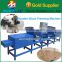 Hot press waste wood pallet block making machine for pallet processing line