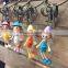 Small Human Figure Plastic Key Chain link Toys Connecting Toys