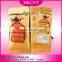 Kraft Customized Printed Paper Stand up Zipper Gusset Pouch Bag