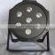 7pcs x 12w RGBW 4 in 1 Led Flat Par Can Light Stage DMX Light Quad Color Mixing