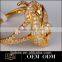 2015 new design k gold fashion jewelry wedding jewelry set