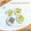 Round Mini Cute Crystal Epoxy Smart Expression Souvenir Cards