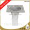 SSFY401A Bathroom and toilet square stainless steel cast iron floor drain