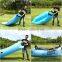 Inflatable air sleeping sofa for office /camping/beach OEM welcome