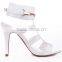 white color strap sandals big size shoes women sandals popularity 2015 night club sandal shoes