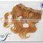 Wholesale top quality 10 inch body wave clip in hair extension 100% virgin human hair