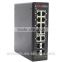 8 ports 10/100M managed Industrial POE Ethernet switch