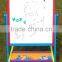 colored wooden blackboard in high quality kids educational magnetic blackboard