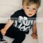 2016 Factory new fashion child clothes for summer casual baby boy clothing set wholesale 2 pieces kids clothes (ulik-SC081)