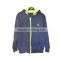 Sports wear different kinds of blue gray cap unlined upper garment of cotton is wearing a hooded sweatshirt