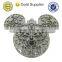 Cute design custom die casting metal keychain hongkong