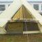 4m high quality cotton canvas bell tent