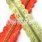Orange Green Pink 2016 Design Colour Lace Tape Metal Zipper