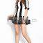 plus size party christmas dresses sexy short mini dress black and white colorful stripe dress