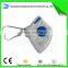 CE EN149 FFP3 Vertical Fold Flat Dust Mask with valve