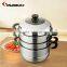 Charms stainless steel professional cookware steam cooking pot