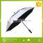 2016 Straight Promotional Umbrella Large White Automatic Umbrella