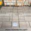 Ivory grey natural limestone tiles cross cut vein cut antique and polished