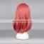 Wholesale Cosplay Hair Wig Love Live!Maki Nishikino Cosplay Costume Wigs Fashion Seller Dark Red Maki Nishikino Cosplay Wig