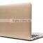 Rubber coated hard laptop cover for macbook air 11.6/13.3 pro13.3/15.4 and retina 13.3