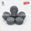 2016 newest durable 36.5mm grey TPU ball rubber caster wheels with shaft