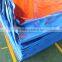TARPAULIN IN WOVEN FABRIC BLUE/ORANGE FACTORY BEST SELL 3 FEET ALUMINUM GROMMETS ANTI-AGING TEAR-RESISTANT WHOLESALE CHINA