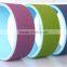 Factory wholesale different colors back training PVC Yoga wheel