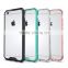 2016 New Arrival Transparent clear pc+ tpu case for iphone 6 plus