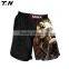 Blank white MMA shorts for men