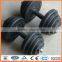 10KG15KG20KG25KG30KG pvc rubber dumbbell /barbell set