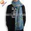 comfortable soft customize heat transfer printed men scarf
