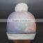 2015 FASHION SUBLIMATION PRINTING BEANIE HAT WITH TOP POMPOM