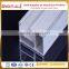 Customized extruded aluminum edge banding profile for kitchen cabinet roller shutter door