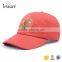 Manufacture china hats for women 6 panels baseball cap curve brim hop caps