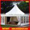 5x5m Chinese PVC pagoda tent garden gazebo with curtains