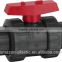 Good quality plastic pipe fittings true union ball valve for sale