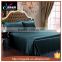 suzhou 100% luxury silk satin wholesale colorful bedding set flat sheet