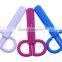 Stainless steel colorful scissors children back to school heat cutting safety scissors