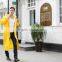 adult polyester hood waterproof durable fashion eco-friendly sleeve poncho raincoat