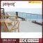 glass railing base shoe / plastic handrail cover