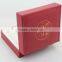Custom red medal box military medal boxes with gold stamp logo