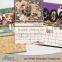 2016 Custom calendar printing wall calendar printing desk calendar printing
