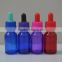 5ml 10ml 15ml 20ml 30ml 50ml 100ml colored glass bottle supplier in china fro vapor oil